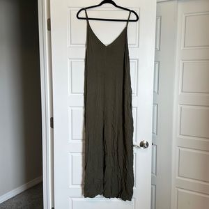 Olive Green Maxi Dress